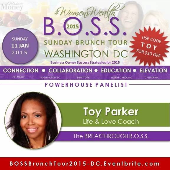 DC speaking engagement on a panel as the Breakthrough BOSS.2015